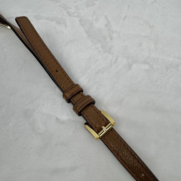 Michael Kors Brown Pebbled Leather Crossbody Shoulder Bag Magnetic Closure READ - Picture 16 of 16